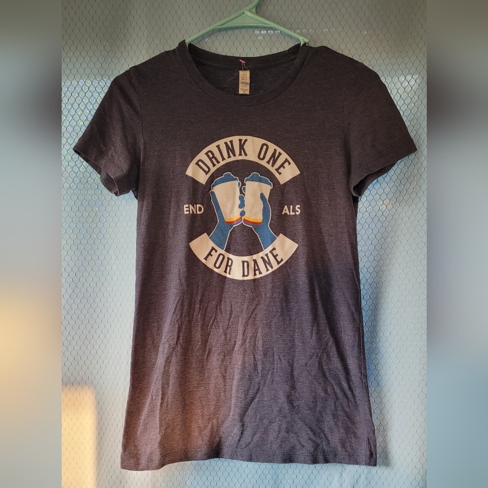 Dutch Bros Drink one for Dane Shirt Sz M